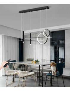 ΦΩΤΙΣΤΙΚΟ LED LUSENA BLACK | ΑΤΜΑΝ | LEG-8716