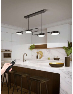 ΦΩΤΙΣΤΙΚΟ LED MARBELLA BLACK | ΑΤΜΑΝ | LEG-22007-BL