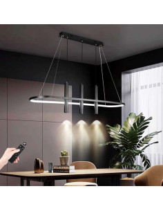 ΦΩΤΙΣΤΙΚΟ LED CADIZ BLACK | ΑΤΜΑΝ | LEG-9307-1000+3-BL