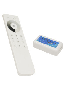 Ασύρματο LED Dimmer με Χειριστήριο Αφής 2.4G RF για Ένα Group 12v (144w) - 24v (288w) DC GloboStar 04038