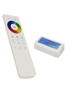 Ασύρματος LED RGB Controller με Χειριστήριο Αφής 2.4G RF για Ένα Group 12v (144w) - 24v (288w) DC GloboStar 04042