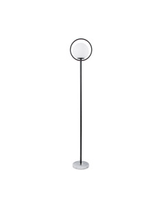 GLOBOSTAR® VERSAILLES 01540 Μοντέρνο Επιδαπέδιο Φωτιστικό με Ντουί 1 x E27 AC 220-240V IP20 - Μαύρο & Λευκό - Μ25 x Π25 x Υ150cm 2