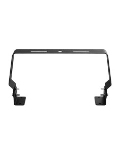 GloboStar® INDUSTRY 61508 Περιστρεφόμενη Βάση Στήριξης για Επαγγελματική Καμπάνα UFO High Bay - Μαύρο - Μ30 x Π5.5 x Υ15cm