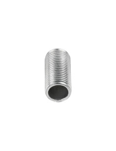 GLOBOSTAR® THREADEDTUBE 77557 Μεταλλικός DIY Σύνδεσμος / Μαστός με M10 Σπείρωμα για Φωτιστικά - Μ2 x Π1 x Υ1cm 2
