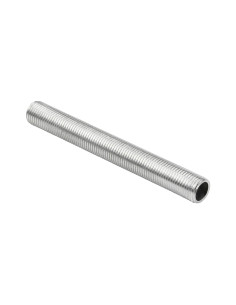 GLOBOSTAR® THREADEDTUBE 77558 Μεταλλικός DIY Σύνδεσμος / Μαστός με M10 Σπείρωμα για Φωτιστικά - Μ8 x Π1 x Υ1cm