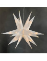 ΑΣΤΕΡΙ  3D PVC 30LED Φ45 ΘΕΡΜΟ ΜΠΑΤΑΡΙΑΣ | 27-00541