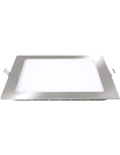 ΦΩΤΙΣΤΙΚΟ LED 6000Κ ΤΥΠΟΥ PL 18W SQUARE SILVER (κατασκευή Κίνα) | REDPOINT | 23084 2