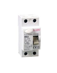 ΡΕΛΕ ΔΙΑΡΡΟΗΣ 2P 40A 30mA 6kA TYPE A ONESTO | REDPOINT | 27640 2