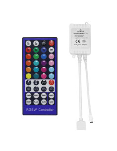 ΚΟΝΤΡΟΛΕΡ RGB+ΛΕΥΚΟ 40ΠΛΗΚΤΡΑ 12VDC72W/24VDC144W 6A (κατασκευή Κίνα) | REDPOINT | 27657 2