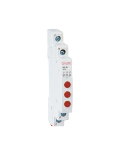 ΕΝΔΕΙΚΤΙΚΗ ΛΥΧΝΙΑ LED 3P ΣΤΕΝΗ ΚΟΚΚΙΝΗ ONESTO | REDPOINT | 28567 2