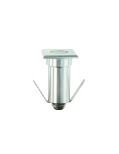 LED SQUARE INGROUND SPOT LUMINAIRE 1W 90LM 4000K 30° 230V AC IP65 RA80 30.000hrs