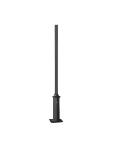 POLE - ΚΟΛΩΝΑ ΧΑΛΥΒΔΙΝΗ ΓΙΑ ΒΑΣΗ 300x300mm ΠΛΑΚΑ ΕΔΡΑΣΗΣ RAL C0026 Φ60x114x3000mm