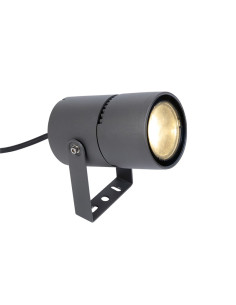 LED COB SPOT LUMINAIRE 9W 300LM 15-50° 230V AC 3.000K DARK GREY CRI80 IP65 30.000HRS