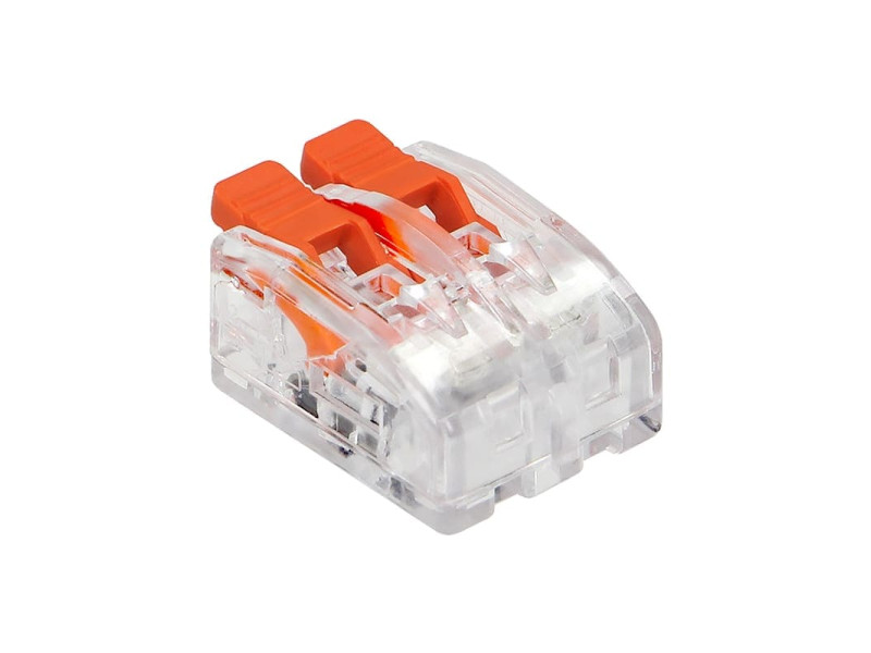 8005 ΚΛΕΜΑ ΜΕ ΚΛΙΠ 2 ΘΕΣΕΩΝ 0.2-4mm2 (BLISTER 10 ΤΕΜ) ORNO | REDPOINT | 27808