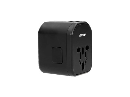 13174 ΑΝΤΑΠΤΟΡΑΣ ΤΑΞΙΔΙΟΥ ΠΑΓΚΟΣΜΙΟΣ (USA, AUS, UK, EURO) + 2xUSB ORNO | REDPOINT | 27820