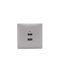 STINEL "DOMUS" ΛΕΥΚΗ ΠΡΙΖΑ USB ΔΙΠΛΗ (ΚΑΤΑΣΚΕΥΗ ΚΙΝΑ) | REDPOINT | 27466