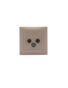 STINEL "DOMUS" ΚΡΕΜ ΠΡΙΖΑ TV+FM+SAT ΤΕΡΜΑΤΙΚΗ (ΚΑΤΑΣΚΕΥΗ ΚΙΝΑ) | REDPOINT | 27483