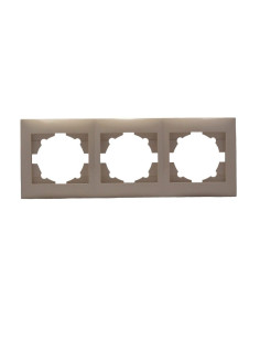 STINEL "DOMUS" ΚΡΕΜ ΠΛΑΙΣΙΟ ΤΡΙΠΛΟ ΟΡΙΖΟΝΤΙΟ (ΚΑΤΑΣΚΕΥΗ ΚΙΝΑ) | REDPOINT | 27492