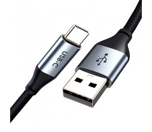 CABLETIME καλώδιο USB-C σε USB CMAM5A, 25W, 480Mbps, 0.25m, μαύρο