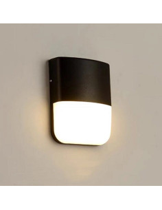 EMMA ΑΠΛΙΚΑ ΚΗΠΟΥ LED 6W 3000K ΕΠΙΤΟΙΧΗ ΜΟΝΗ ΜΑΥΡΗ ΑΛΟΥΜΙΝΙΟ IP54 (Made In P.R.C) | REDPOINT | 29077 2