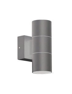 CLARA SPOT ΚΗΠΟΥ ΔΙΠΛΟ UP&DOWN 2xGU10 ΛΕΥΚΟ ΑΛΟΥΜΙΝΙΟ IP65 (Made In P.R.C) | REDPOINT | 29085 2