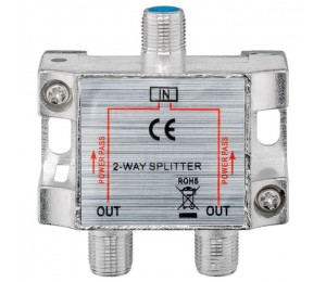 POWERTECH SAT-splitter CAB-V032, 2-way, 5-2400MHz, 100dB