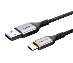 CABLETIME καλώδιο USB-C σε USB CT-AMCMG1, 15W, 5Gbps, 0.5m, μαύρο