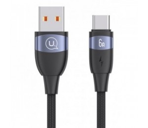 USAMS καλώδιο USB-C σε USB US-SJ630, 66W, 480Mbps, 1.2m, μαύρο