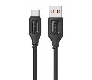 USAMS καλώδιο USB-C σε USB US-SJ619, 15W, 1m, μαύρο