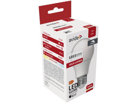 Avide LED Κοινή A60 11W E27 Θερμό 3000K Ντιμαριζόμενο | ATC | 15.001.1708