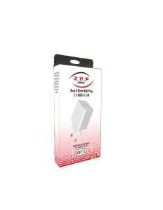 ΦΟΡΤΙΣΤΗΣ ΤΑΞΙΔΙΟΥ 2 X USB-A  2.1A ΛΕΥΚΟΣ (ΠΡΟΕΛΕΥΣΗ ΚΙΝΑ) | REDPOINT | 27858