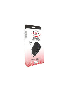 ΦΟΡΤΙΣΤΗΣ ΤΑΞΙΔΙΟΥ ΤΑΧΕΙΑΣ ΦΟΡΤΙΣΗΣ USB-A QC 3.0 + TYPE-C ΜΑΥΡΟΣ (ΠΡΟΕΛΕΥΣΗ ΚΙΝΑ) | REDPOINT | 27856