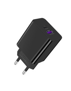 ΦΟΡΤΙΣΤΗΣ ΤΑΞΙΔΙΟΥ ΤΑΧΕΙΑΣ ΦΟΡΤΙΣΗΣ USB-A QC 3.0 + TYPE-C ΜΑΥΡΟΣ (ΠΡΟΕΛΕΥΣΗ ΚΙΝΑ) | REDPOINT | 27856 2