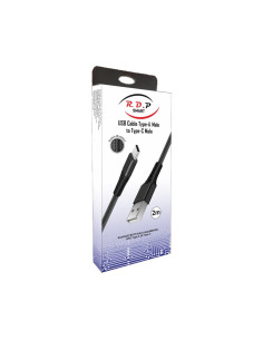 ΚΑΛΩΔΙΟ USB TYPE-A ΣΕ TYPE-C 2m ΜΑΥΡΟ (ΠΡΟΕΛΕΥΣΗ ΚΙΝΑ) | REDPOINT | 28175