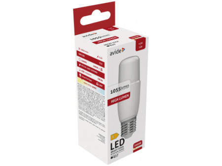 Avide LED Bright Stick Bulb T37 9.5W E27 WW 3000K | ATC | 15.001.2073
