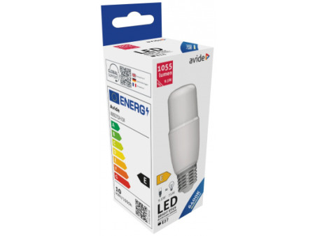 Avide LED Bright Stick Bulb T37 9.5W E27 CW 6400K | ATC | 15.001.1161