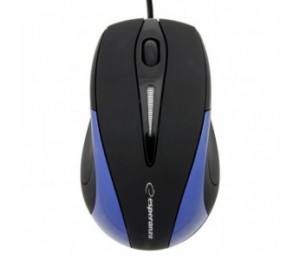 ESPERANZA ενσύρματο ποντίκι EM102B, οπτικό, 1000DPI, USB, μαύρο/μπλε