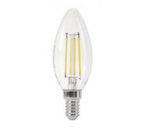 OPTONICA LED λάμπα candle C35 1472, Filament, 4W, 2700K, 400lm, E14