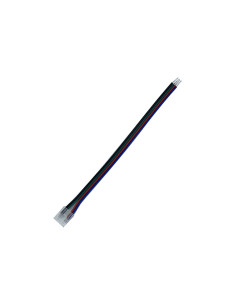 ΣΥΝΔΕΣΜΟΣ ΤΑΙΝΙΑ/10cm ΚΑΛΩΔΙΟ 4pin 10mm ΓΙΑ COB RGB (κατασκευή Κίνα) | REDPOINT | 29179