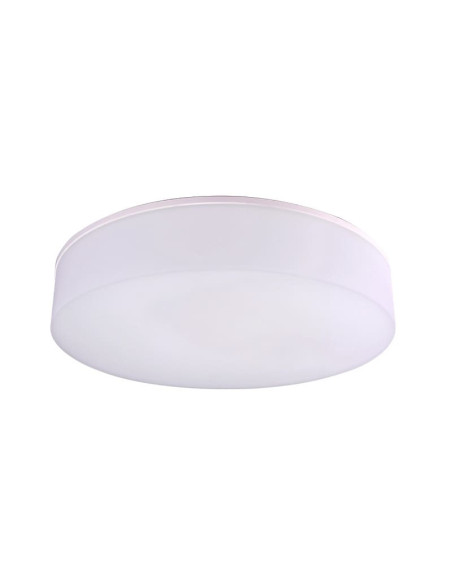 "RONDO" ΣΤΡΟΓΓΥΛΗ ΠΛΑΦΟΝΙΕΡΑ LED Φ280 ΜΕ ΕΠΙΛΟΓΗ 12-18-24W & 3 CCT IP54 ΛΕΥΚΗ (κατασκευή Κίνα) | REDPOINT | 30120