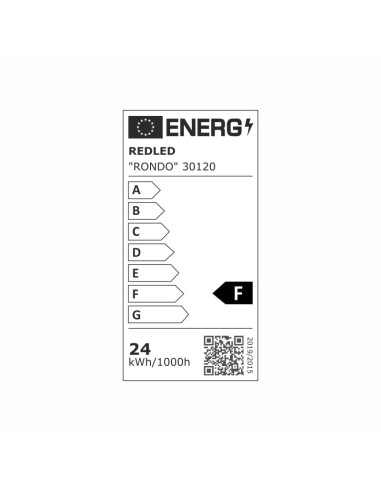 "RONDO" ΣΤΡΟΓΓΥΛΗ ΠΛΑΦΟΝΙΕΡΑ LED Φ280 ΜΕ ΕΠΙΛΟΓΗ 12-18-24W & 3 CCT IP54 ΛΕΥΚΗ (κατασκευή Κίνα) | REDPOINT | 30120