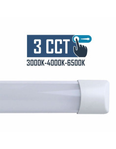 3CCT SLIM BATTEN LIGHT 40W 120CM ΛΕΥΚΟ IP20 (κατασκευή Κίνα) | REDPOINT | 30136 2