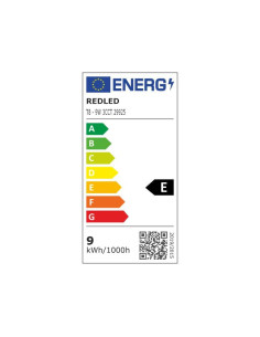 3CCT 9W T8  LED TUBE GLASS 60CM (Κατασκευή Κίνα) | REDLED | 29925 2
