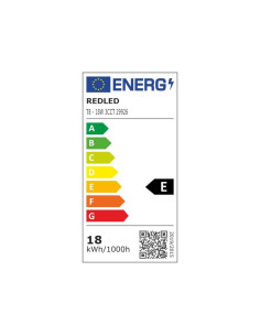 3CCT 18W T8  LED TUBE GLASS 120CM (Κατασκευή Κίνα) | REDLED | 29926 2