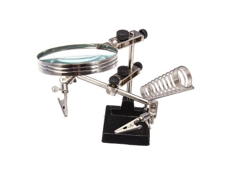 BEST Μεγεθυντικός Φακός BST-268Z, με clips συγκράτησης