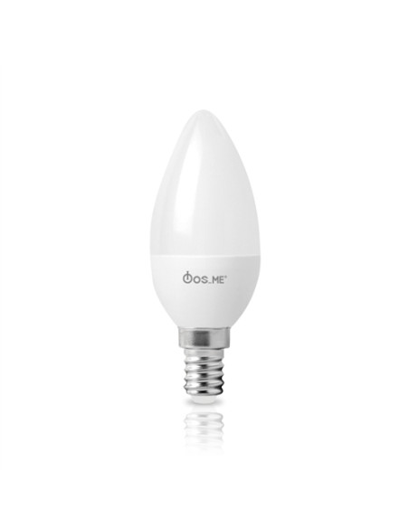 LED C37 ΚΕΡΙ ΜΑΤ 4.9W Ε14 2800k 470LM 330D ΦOSME | 44-046819