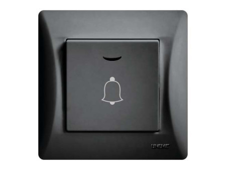 ΜΠΟΥΤΟΝ ΚΩΔΩΝΟΥ με ΛΥΧΝΙΑ LED 10-36V ΜΑΥΡΟ Hseries | 50-00108-2