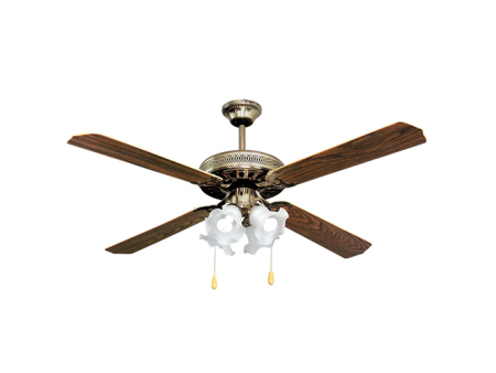 ΑΝΕΜ/ΡΑΣ CF52 4ΦΤ ΚΑΦΕ/ΜΠΡΟΝΖΕ DECO | 02-00102-8