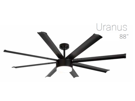 ΑΝΕΜ/ΡΑΣ ΟΡΟΦΗς ΦΩς ΤΗΛ .88" ΜΑΥΡΟΣ URANUS | 02-00313