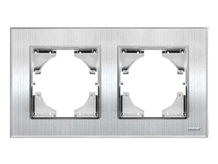 ΠΛΑΙΣΙΟ ΔΙΠΛΟ ΟΡΙΖΟΝΤΙΟ ΑΣΗΜΙ ΜΕΤ Hseries | 50-00122-18